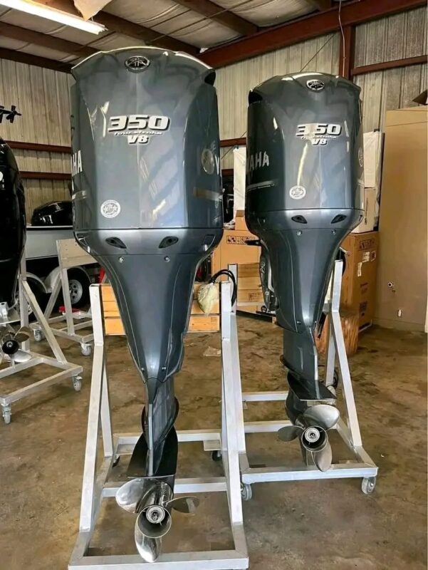 2025 Twin Yamaha F350 V8 350 HP EFI 4-Stroke Outboard Motors – Complete Rigging & Factory Warranty