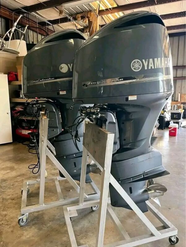 2025 Twin Yamaha F350 V8 350 HP EFI 4-Stroke Outboard Motors – Complete Rigging & Factory Warranty