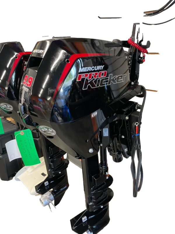 Mercury 9.9 MH 4-Stroke Outboard Motor – Manual Start, Tiller Handle & Portable Marine Engine