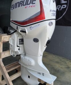 Evinrude E-TEC 90HP/20"/ 2016/ 215 Hours - Outboard Motor – Free shipping