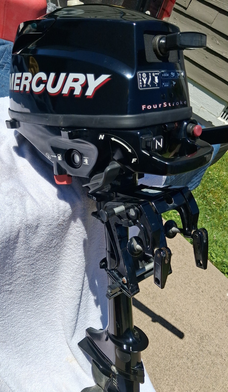 Mercury 2011 3.5 (4-Stroke) Outboard,Mechanics Special,Starts-Stalls READ 44123