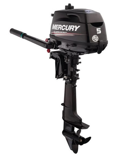 Mercury 5 HP MH Four Stroke Tiller 15" shaft