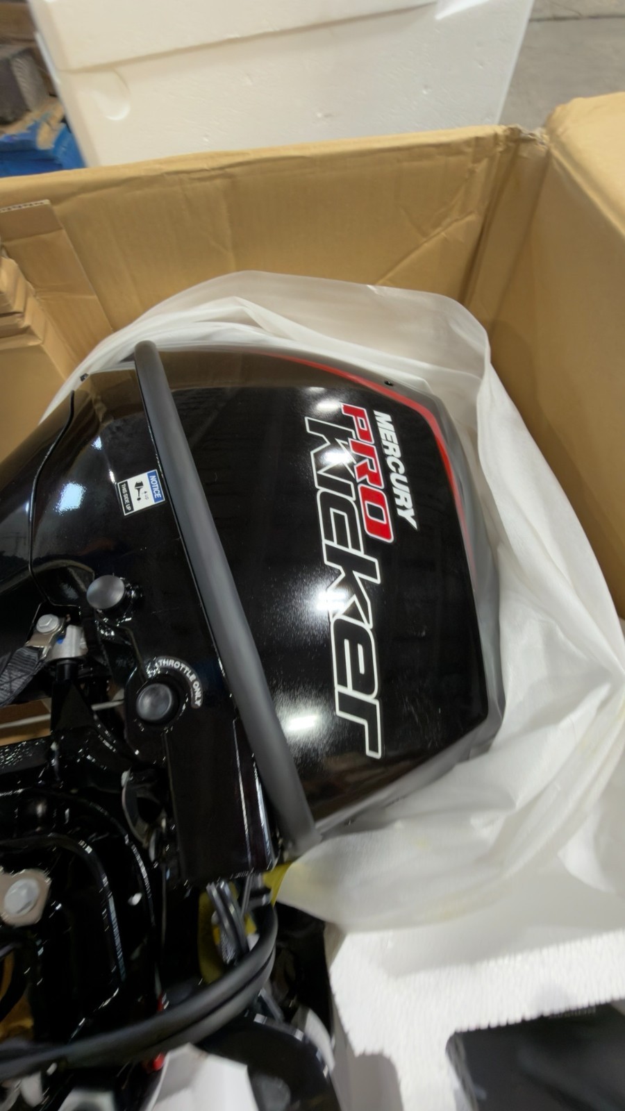MERCURY 9.9ELHPT CT 9.9HP Outboard Motor 20 inch shaft command thrust new in box