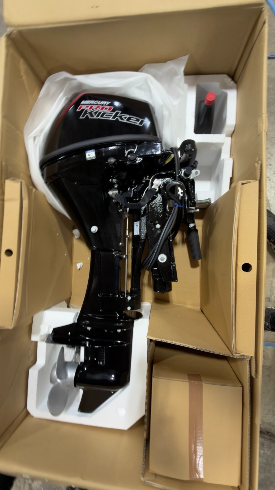 MERCURY 9.9ELHPT CT 9.9HP Outboard Motor 20 inch shaft command thrust new in box