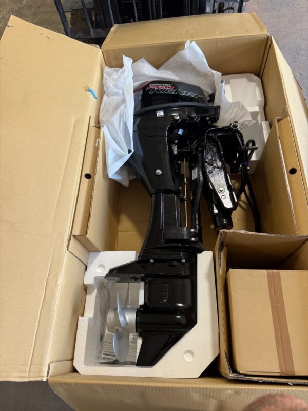 New Mercury 9.9 HP ProKicker Command Thrust EFI 4-Stroke Electric Start Outboard Motor – 20″ (L) Long Shaft