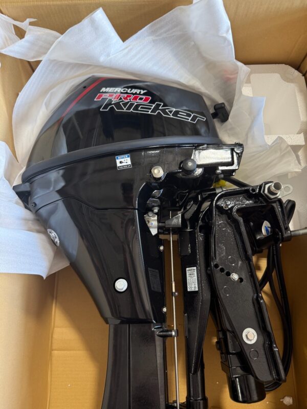 New Mercury 9.9 HP ProKicker Command Thrust EFI 4-Stroke Electric Start Outboard Motor – 20″ (L) Long Shaft