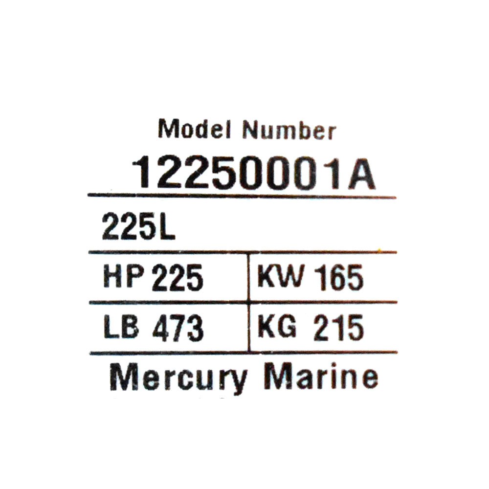 Mercury Marine FourStroke Outboard Motor 225L | 225 HP 20 Inch