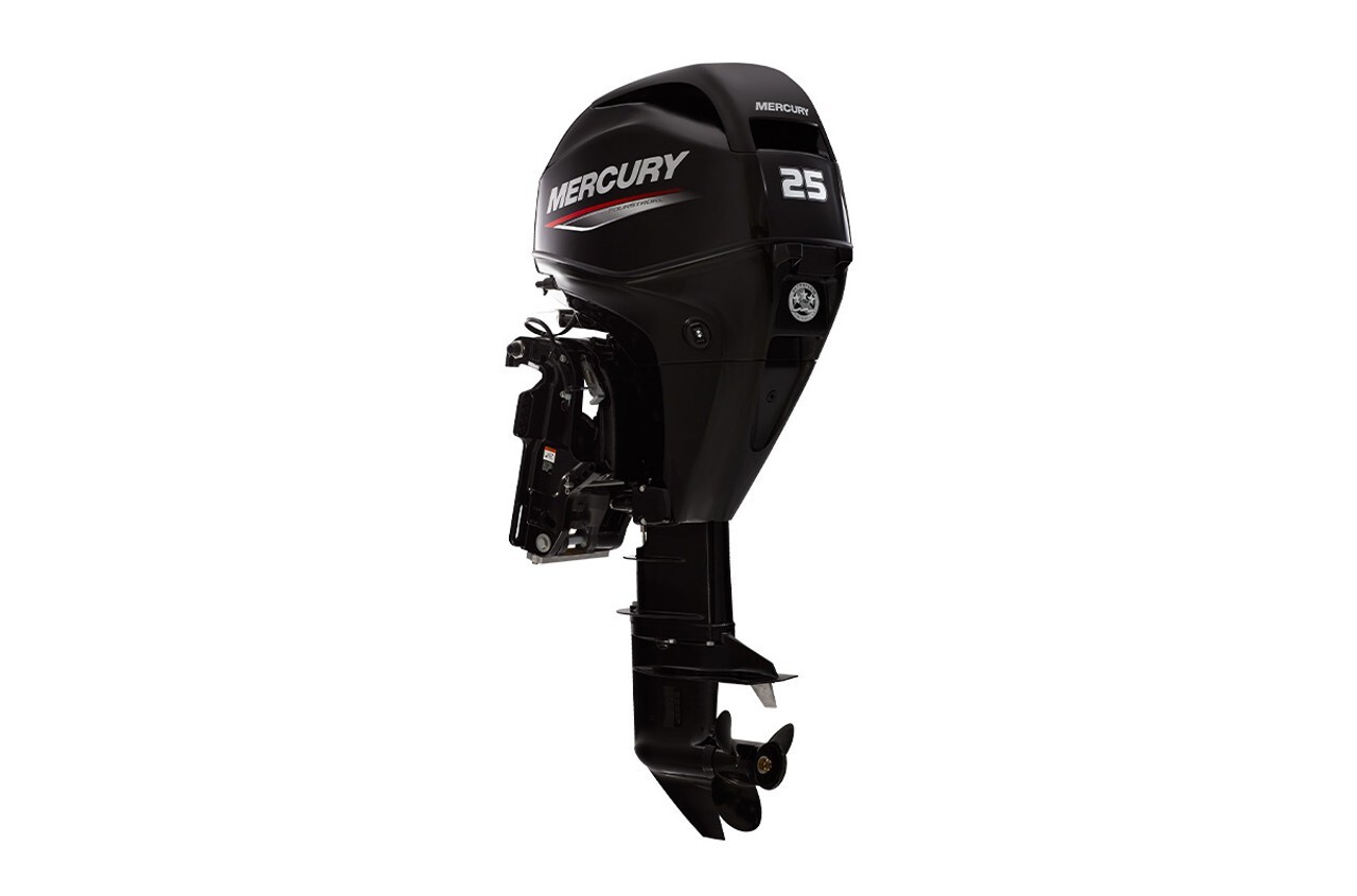 New 2022 Mercury 25HP ELPT FourStroke EFI Model Outboard Engine