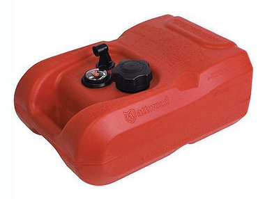 New Attwood / Outboard EPA Compliant Fuel Tank, 3 Gallon with Gauge # 23-8803LPG2