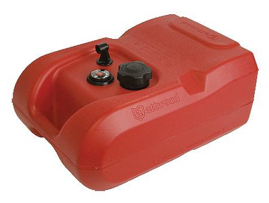 New Attwood / Outboard EPA Compliant Fuel Tank, 6 Gallon With Gauge # 23-8806LPG2S