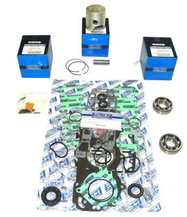 New Outboard Powerhead Rebuild Kit - Yamaha 40/50 HP 3-Cylinder (1995-2008)