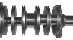 New Red Rhino / Yamaha 1990-2004 V4 Large Taper Crankshaft OEM # 6N7-11411-00