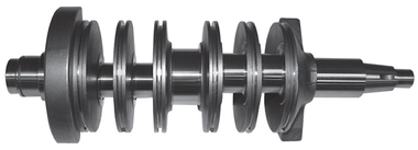 New Red Rhino / Yamaha 1990-2004 V4 Large Taper Crankshaft OEM # 6N7-11411-00