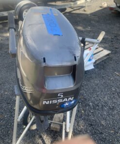 Nissan Tohatsu 5 Hp Four Stroke Outboard Boat Motor – Lightweight