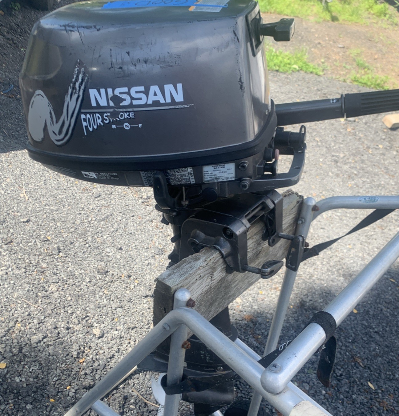 Nissan Tohatsu 5 Hp Four Stroke Outboard Boat Motor – Lightweight