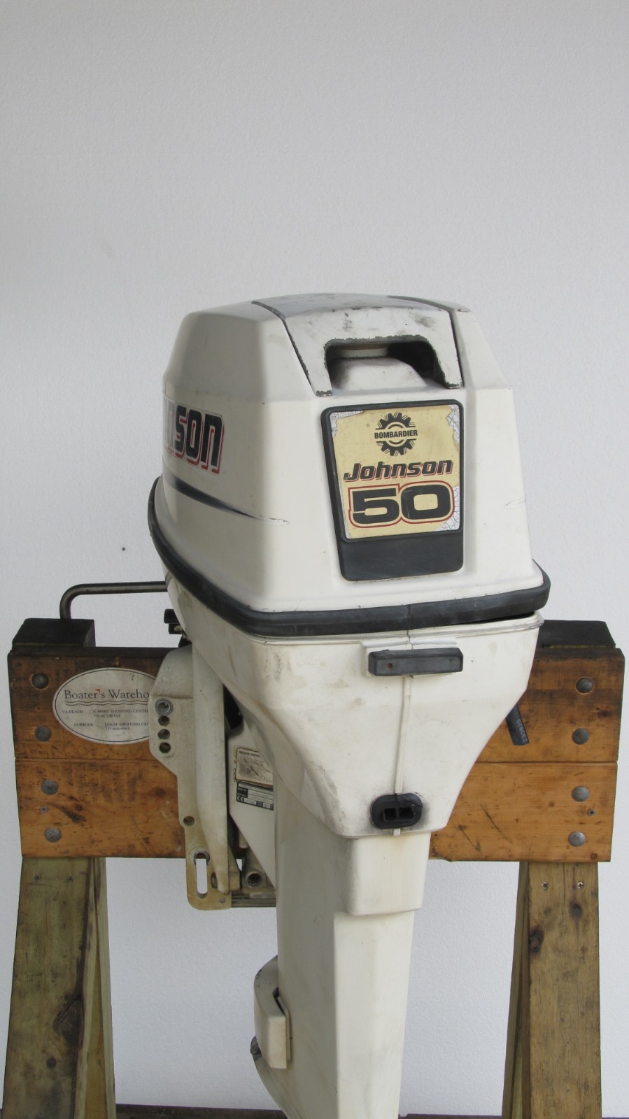OEM 2003 Johnson Outboard Motor Running Take Off 20" Shaft 120 125 psi
