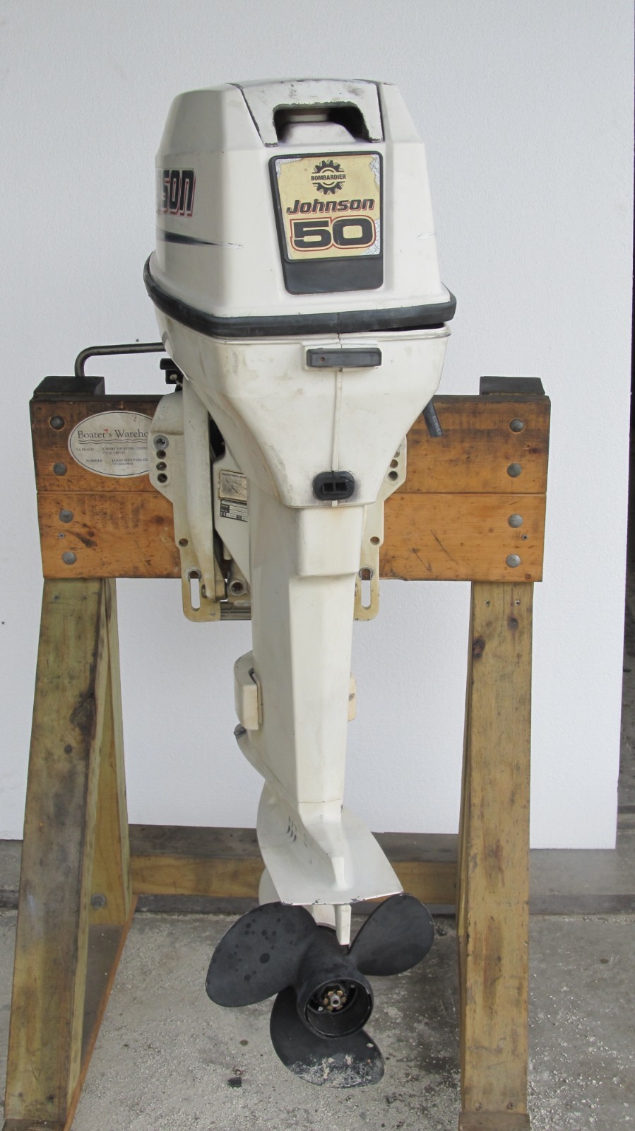 OEM 2003 Johnson Outboard Motor Running Take Off 20" Shaft 120 125 psi