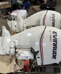 Pair 2005 Evinrude 225 hp ETEC 2-Stroke 25
