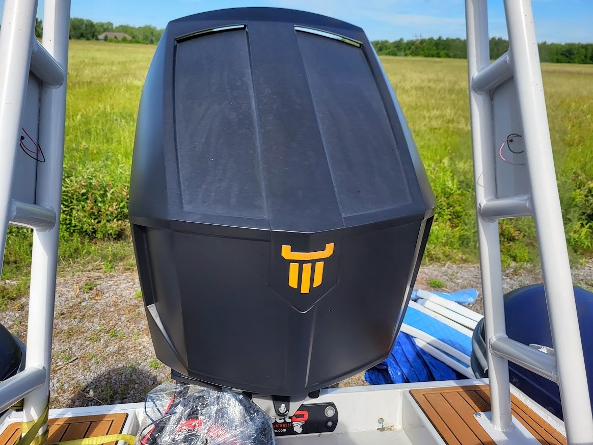 Used OXE Diesel 200HP Outboard Motor Complete Rigging Package – Low 381 Hours - Image 2