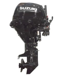 Suzuki Boat Outboard Engine Motor DF25AES5 | 25 HP 15 Inch Black