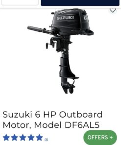 Suzuki DF6 Outboard Motor 4 Stroke 6 HP