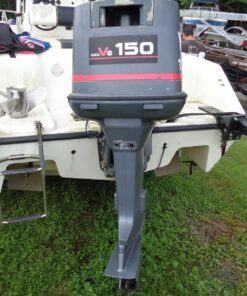 USED 1997 YAMAHA 150HP 25" 2 STROKE OUTBOARD BOAT MOTOR ENGINE C150TXRV