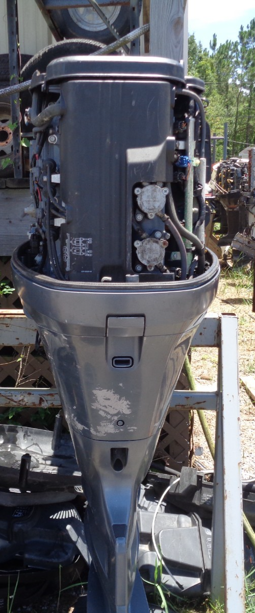 USED 2005 YAMAHA 150 HP 25" 4 FOUR STROKE OUTBOARD BOAT MOTOR F150 150hp ENGINE