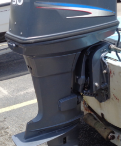 USED 2006 YAMAHA 90HP 90" 2 STROKE OUTBOARD BOAT MOTOR ENGINE 90TLR
