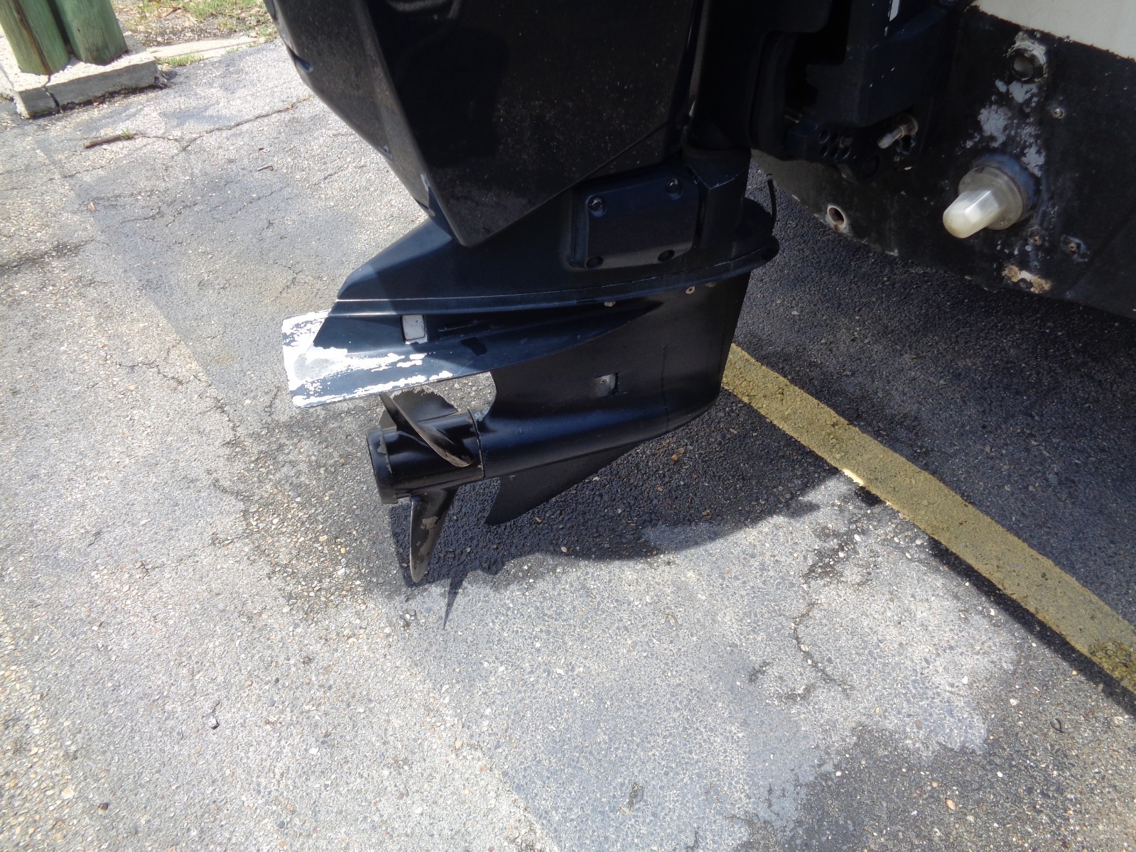USED 2008 EVINRUDE ETEC 115HP 20" OUTBOARD BOAT MOTOR ENGINE E-TEC