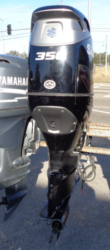 Used 2020 Suzuki DF350A 350 HP V6 4-Stroke Digital Shift Outboard Motor – 30″ (XXL)