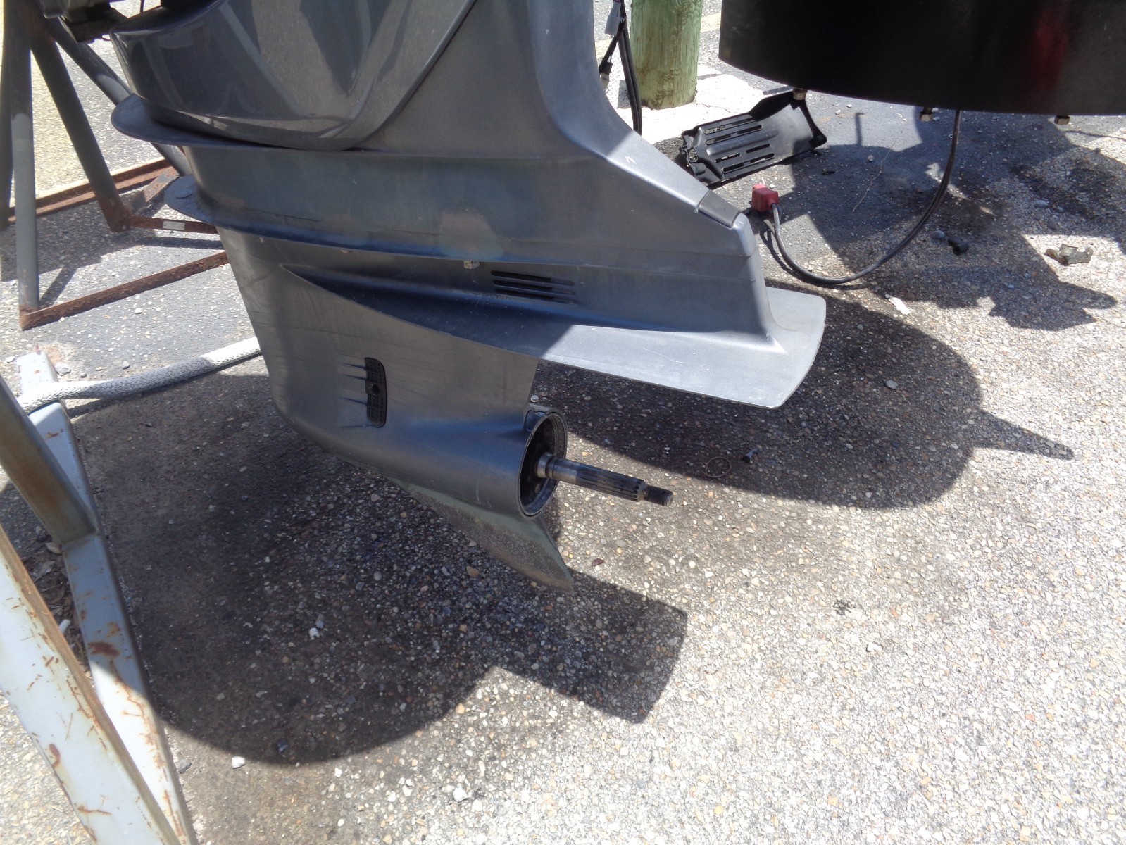 USED YAMAHA 2004 225HP 25" 4 FOUR STROKE OUTBOARD BOAT MOTOR f225 ENGINE