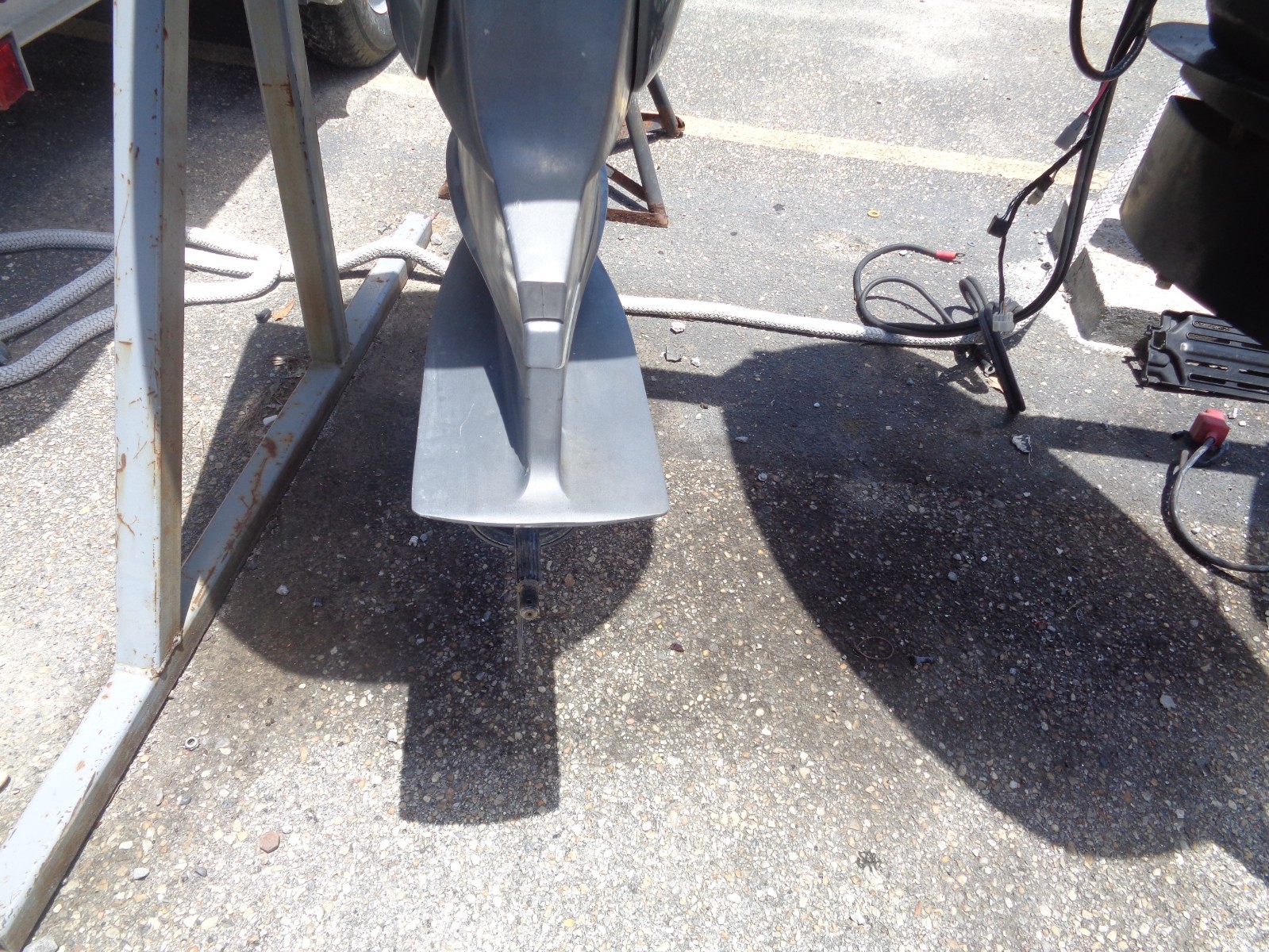 USED YAMAHA 2004 225HP 25" 4 FOUR STROKE OUTBOARD BOAT MOTOR f225 ENGINE