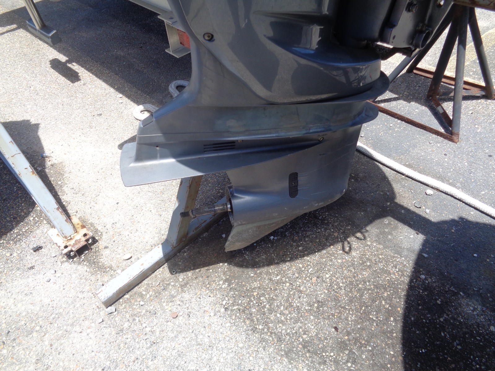 USED YAMAHA 2004 225HP 25" 4 FOUR STROKE OUTBOARD BOAT MOTOR f225 ENGINE