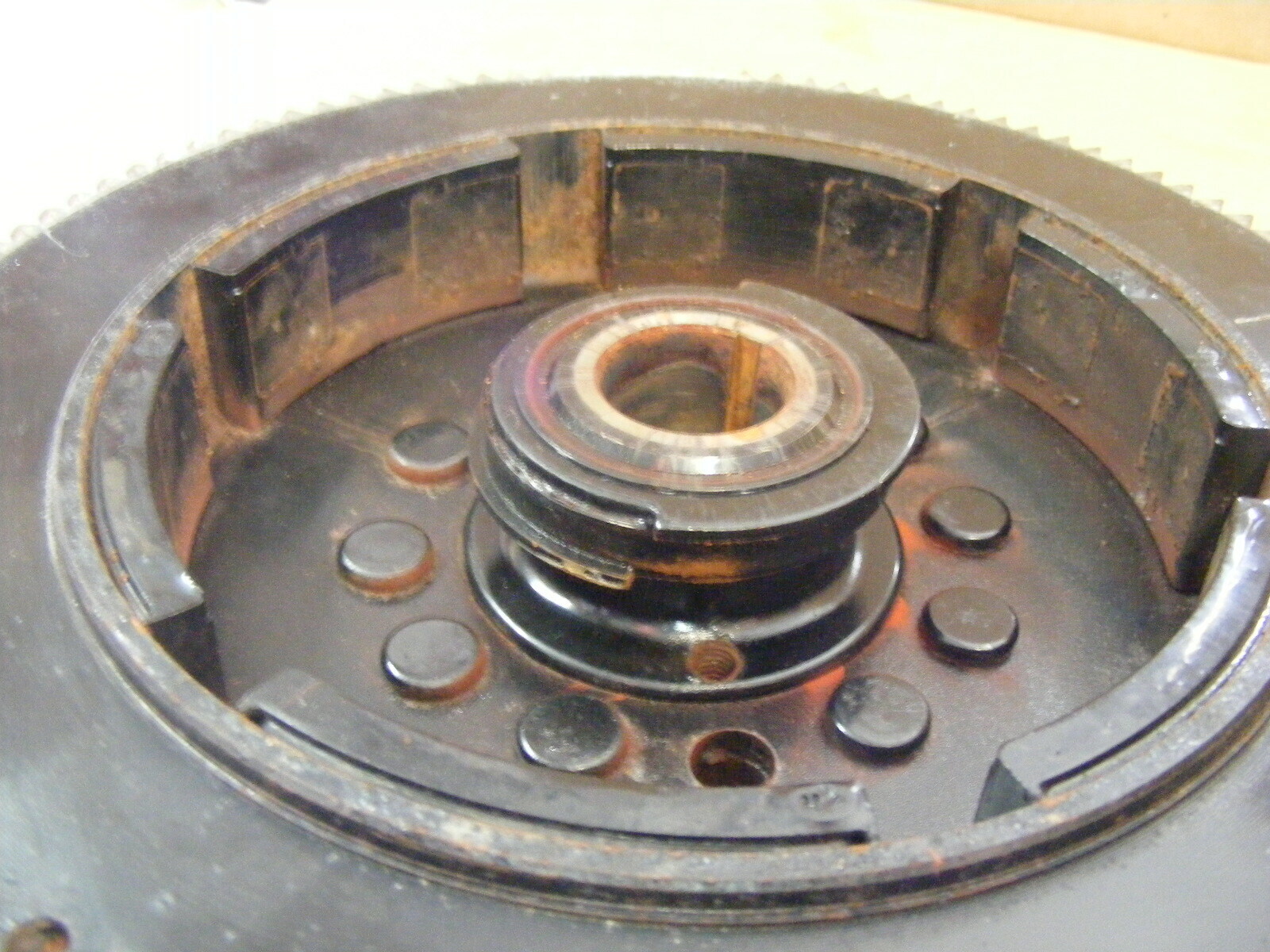 Yamaha 150-175-200 HP Fly Wheel Rotor 6G5-85550-12-00 Magneto Flywheel FL117-25