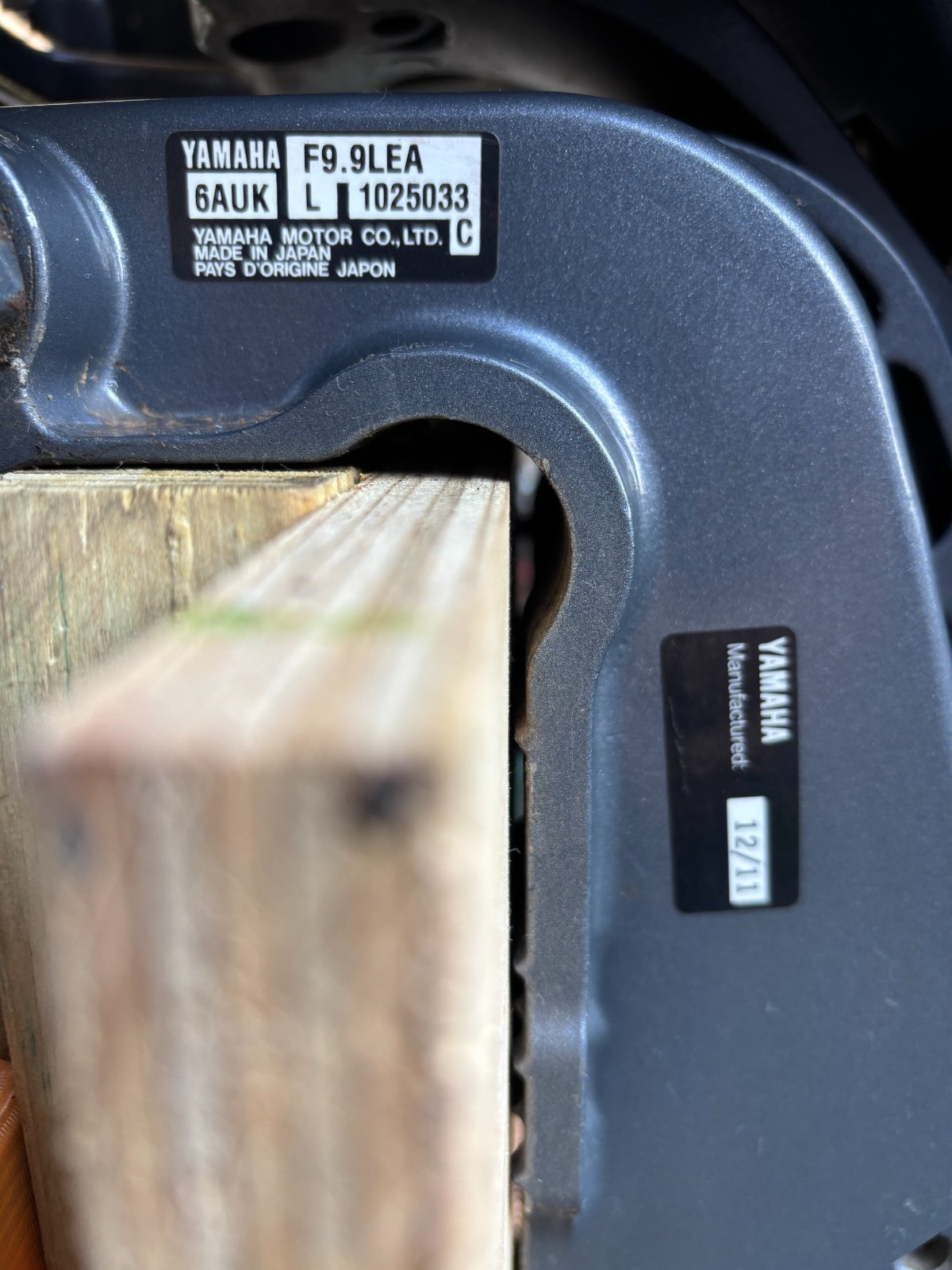 yamaha 9.9 hp 4 stroke outboard motor