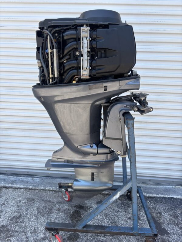 2008 Yamaha F150TLR 150 HP 4-Stroke EFI Outboard Motor – 20" Shaft – 873 Hours – Complete Rigging Included