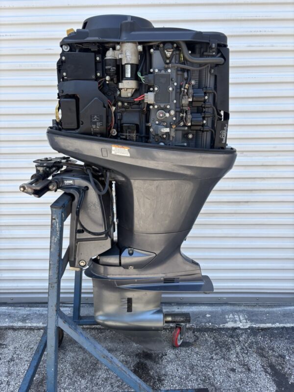 2008 Yamaha F150TLR 150 HP 4-Stroke EFI Outboard Motor – 20" Shaft – 873 Hours – Complete Rigging Included