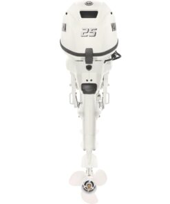 Yamaha F25LWTHC2 25HP 4Stroke Outboard 20" Pearl White Tiller PT&T New OEM