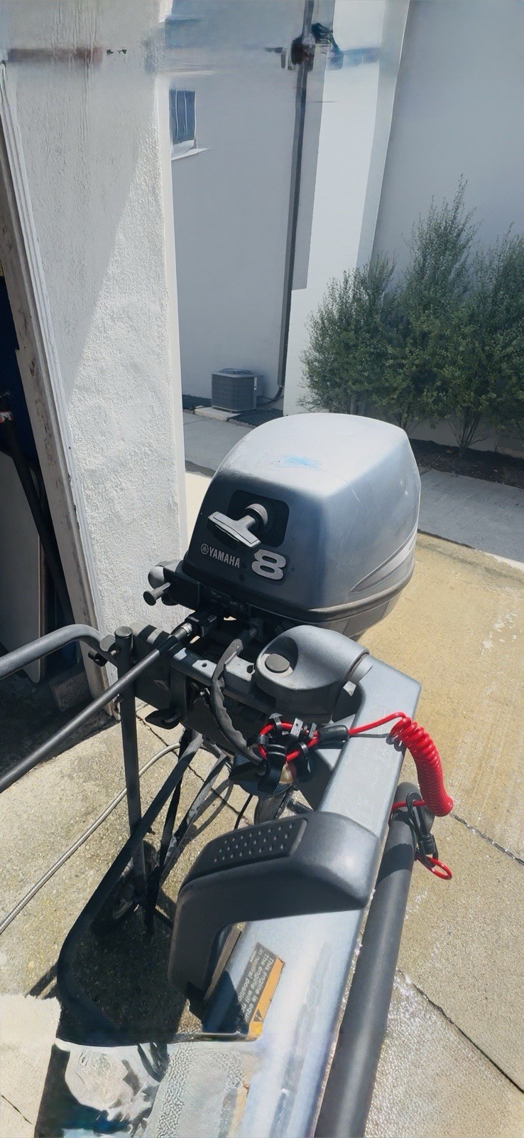 Yamaha F8FMH – 8hp Four‑Stroke Outboard (Used) pickup only!
