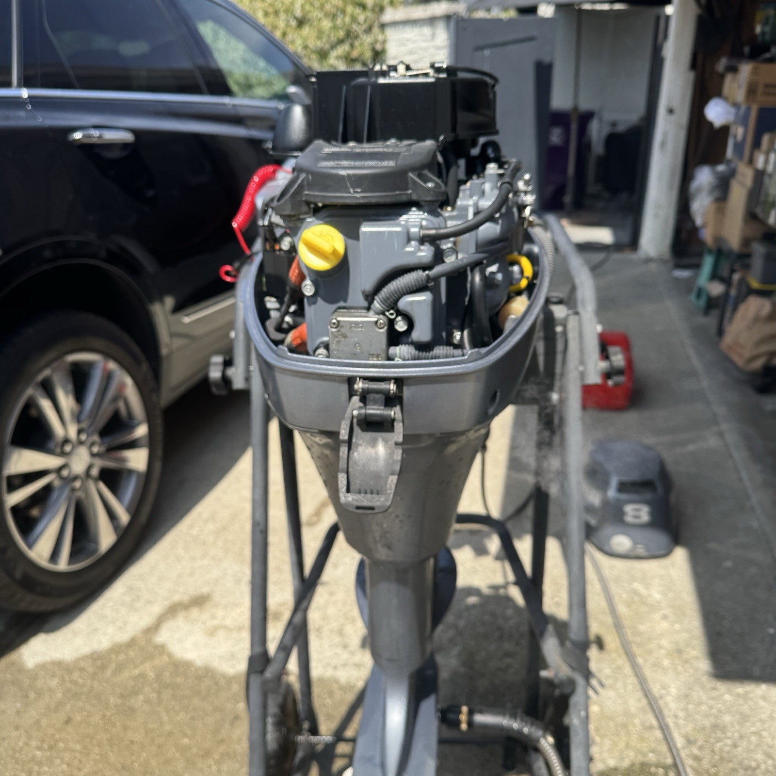 Yamaha F8FMH – 8hp Four‑Stroke Outboard (Used) pickup only!