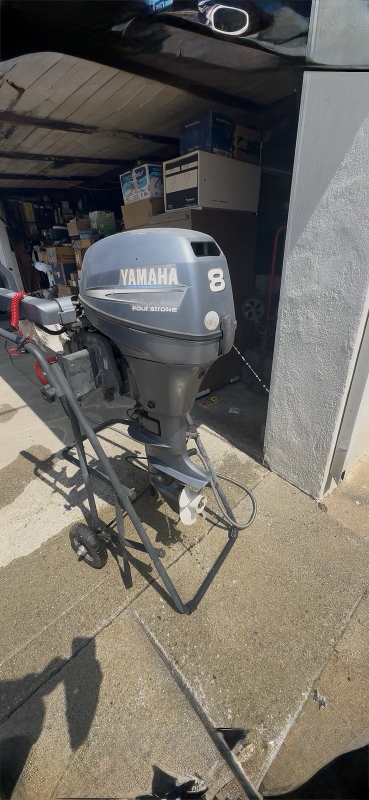 Yamaha F8FMH – 8hp Four‑Stroke Outboard (Used) pickup only!