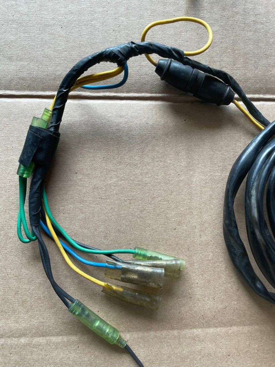 Yamaha Gauge Cable Wire Wiring Harness 8' Single Fuse 6Y5-83553 Instruments