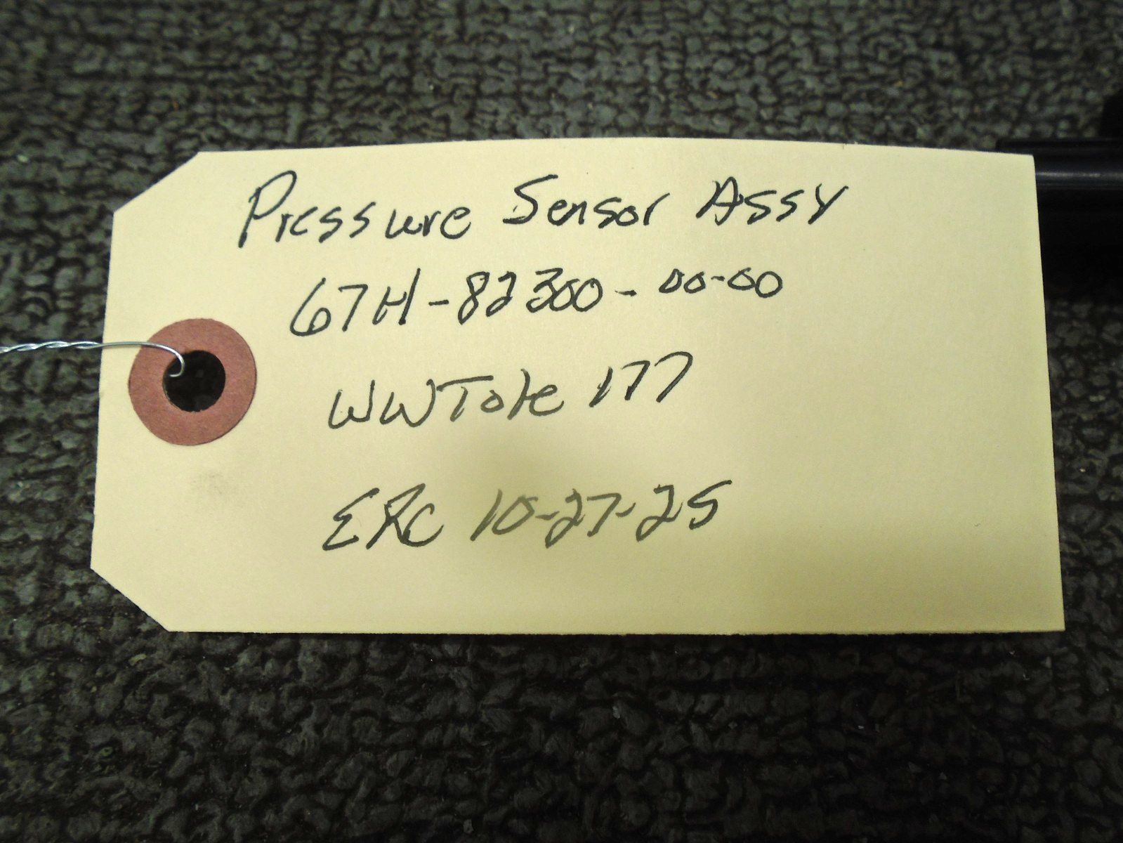 Yamaha Outboard Motor 1999-2009 150-300 Hp OEM Pressure Sensor 67H-82380-00-00