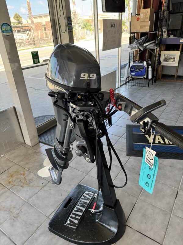 New Yamaha T9.9XPHB 9.9 HP High Thrust 4-Stroke Electric Start Power Tilt 25″ (X) Outboard Motor