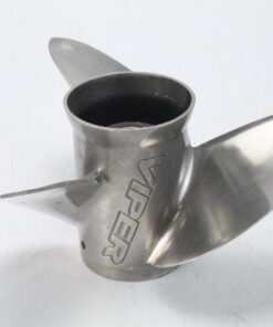 177259 Johnson Evinrude Viper 13-7/8 x 17 Stainless Propeller 40-75 HP