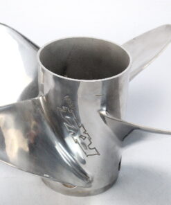 177322 Johnson Evinrude RX4 15 x 18 Stainless 4-Blade LH 90-300 HP HUBLESS