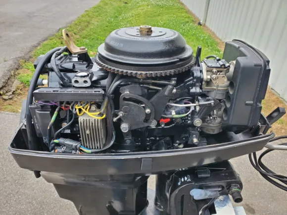 1993 Evinrude Jet Drive 50/35 HP 2-Cyl Carbureted 2-Str 20" (L) Outboard Motor