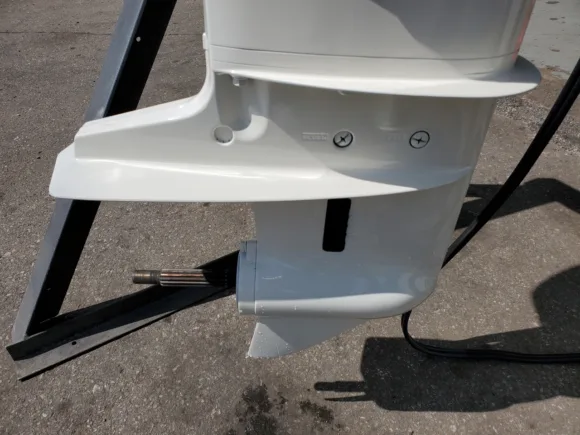 Used 2003 Johnson 50HP 3-Cylinder EFI 4-Stroke Outboard Motor – 20" Long Shaft – 361 Hours – Electric Start