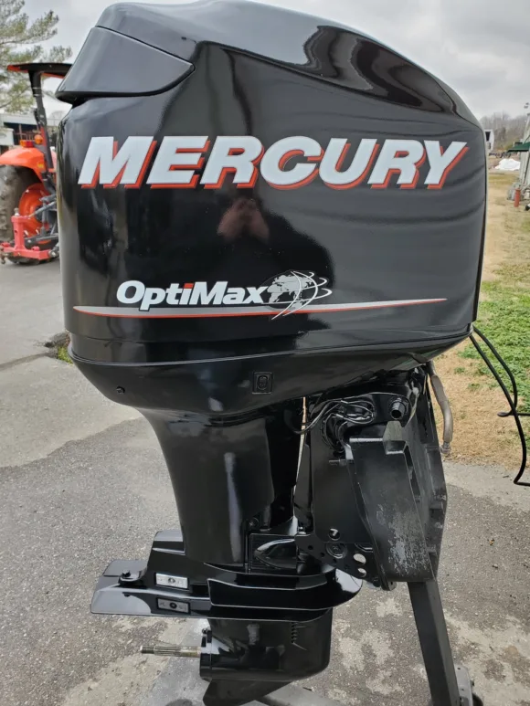 Used 2006 Mercury Optimax 90 HP 3-Cylinder DFI 2-Stroke 20" (L) Outboard Motor