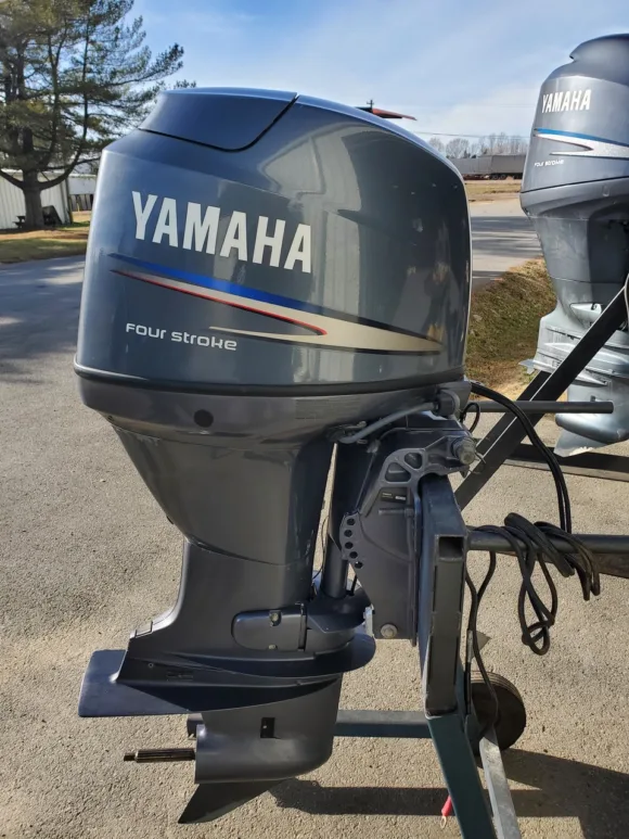 Used 2008 Yamaha 50 HP 4-Cylinder EFI 4-Stroke 20″ (L) Outboard Motor